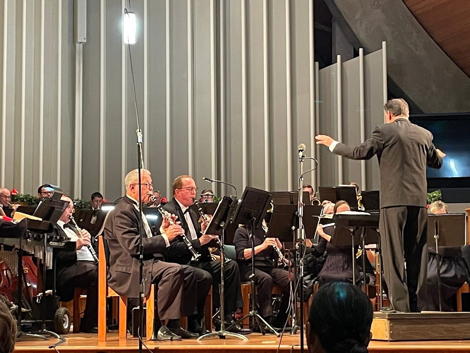 Community concert outdoor arrangement